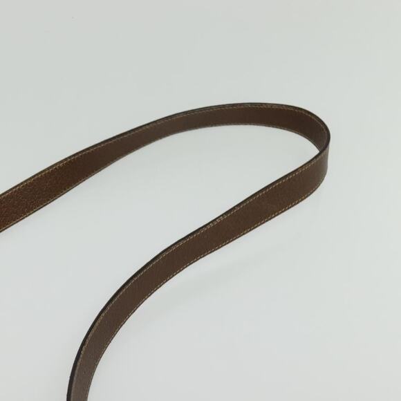 GUCCI GG Canvas Shoulder Bag Beige Gold - Picture 9 of 16